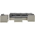 thumbnail image 5 of Modway Repose Outdoor Patio 7 Piece Sectional Set, Multiple Colors, 5 of 9