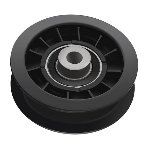 APPLAYERR 539110311 Flat Idler Pulley for Husqvarna Lawn Mower Poulan Metal Plastic Direct Replacement for CU RZ Series