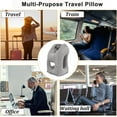 thumbnail image 6 of Inflatable Travel Pillow for Airplane Neck Head Rest Pillow, 6 of 7