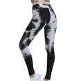 thumbnail image 2 of YUNAFFT Women High Waist Yoga Pants Sport Trousers Women Ribbed Crop Tank High Waist Shorts Yoga Outfits Sets Pans Casual Tie Bubble, 2 of 5