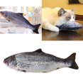 thumbnail image 3 of 3 piezas 20 cm simulación felpa hierba gatera juguete de pez para gato Kitty suministros para mordedura de mascota Sunnimix Juguetes con hierba gatera, 3 of 5