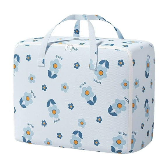 Hwkond Storage Box Heavy Duty Storage With Reinforced Handles Extra Large Storage Bags For Clothes Tote Bag Thickened Double Zipper For Space Saving Travel on Clearance