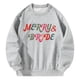 thumbnail image 2 of Sudadera para Mujer Ropa Deportiva Tops Grises de Manga Larga para Viajes de Vacaciones M Yinane Camisa de entrenamiento, 2 of 8