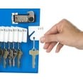 thumbnail image 4 of Adiroffice 40 Key Combination Lock Combination Lock Wall Mount Key Cabinet, Blue, 4 of 5