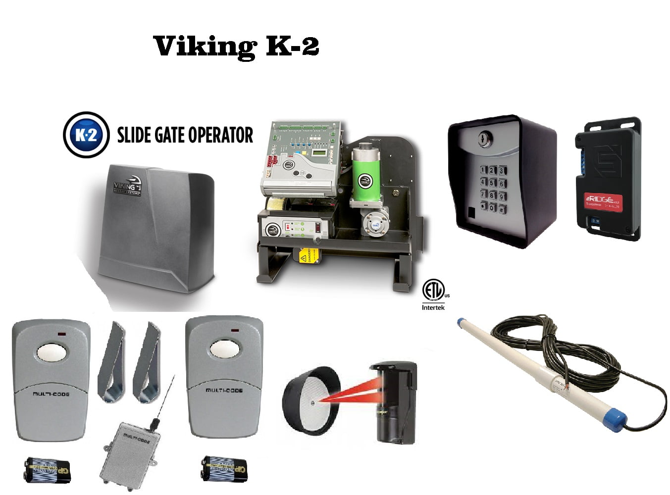 Viking K2 Residential Slide Gate Operator VIKVAK2NX Viking Access