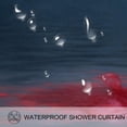 thumbnail image 3 of Flamingo Waterproof Printed Shower Curtain with Hooks - Bathroom Decoration, Bathroom Curtains, Bathroom Curtain, 3 of 6