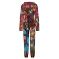 thumbnail image 5 of The Legend of Zelda Women Men Pajamas Zipper Onesie Jumpsuit Hooded One Piece Sleepwear, 5 of 8