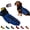 Royal Blue, variant on CoyoteVest (XS, Fluorescent Orange) Dog Harness Protection Vest, Reflective Dog Accessories with Spikes to Shield Your Pet from Raptor and Animal Attacks, Proudly Made in America
