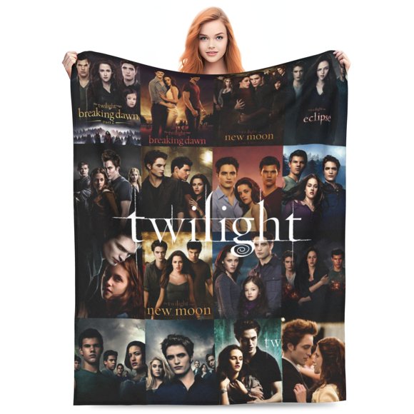 Twilight Saga Blanket Ultra-Soft Fleece Blanket for Couch Bed Warm Plush Throw Blanket Suitable for All Season 40x30In