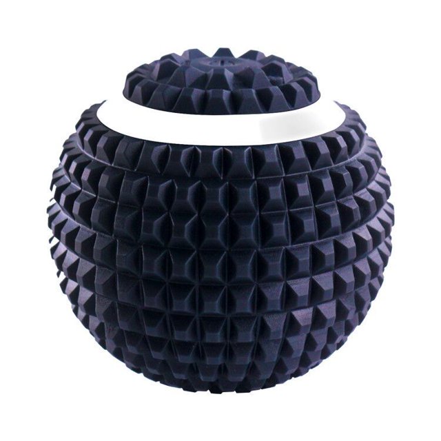Bola de masaje eléctrica vibrante Relajación muscular Masajeador de 4 velocidades Alivio del dolor, 1pc JAMW Sencillez