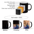 thumbnail image 2 of Wekity Mug, Creative Ceramic Heating Water Thermochromic Coffee Mug, 301-400ml, 2 of 3