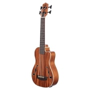 Kala UBASS-JYMN-FS Journeyman Acoustic-Electric U-Bass With F-Holes Ukelele Bass Guitar