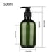 thumbnail image 2 of Cateissary Botella dispensadora portátil de 2 piezas para baño, dispensador de jabón y champú, botella dispensadora de jabón Juegos de accesorios de baño verde oscuro 500ml, 2 of 2