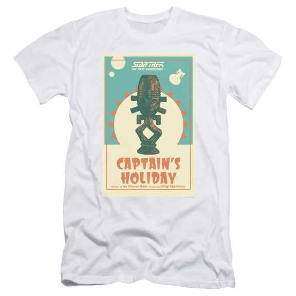 Star Trek Tng Season 3 Episode 19 Adult 30/1 T-Shirt White