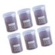 thumbnail image 1 of Stackable Transparent Food Containers Leakproof Plastic Canisters for Rice Beans Storage Kitchen Gadget Multicolor, 1 of 4