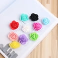 thumbnail image 4 of Artificial Flowers 50PCS Mini Fake Roses for DIY Wedding Bouquets Centerpieces Party Baby Shower Home Decorations, 4 of 7