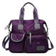 thumbnail image 1 of Bolsa Mujer Impermeable Viaje Nylon Tote Crossbody Bandolera Viajera MORADA Tote mochila, viajera, impermeable, 1 of 6