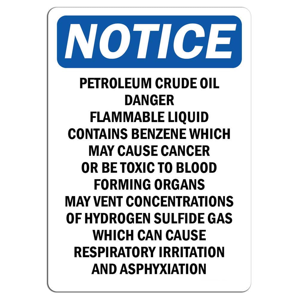 Warning Sign FLAMMABLE  Aluminum 8 x 12 Metal Novelty 