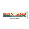 thumbnail image 1 of Colorful Floral Springtime Banner Backdrop Background, Party Decorations with Butterflies, Ideal for Garden Parties Spring Celebrations Photography Props and Outdoor Gatherings, 1 of 4