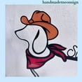 thumbnail image 2 of Handmadetneonsign Cowboy Dachshund Metal Desk, Dachshund Metal Table Sign, Dog Mica Mix Metal Decor 039414, 2 of 5