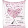 thumbnail image 1 of LHSHID 8 Year Old Girl Birthday Gift Blanket Gifts for 8 Year Old Girls 8 Year Old Girl Gifts Birthday Gifts for 8 Year Old Girl 8th Birthday Gifts for Girl Best Party Gift Ideas for Age 8 50x60in, 1 of 6