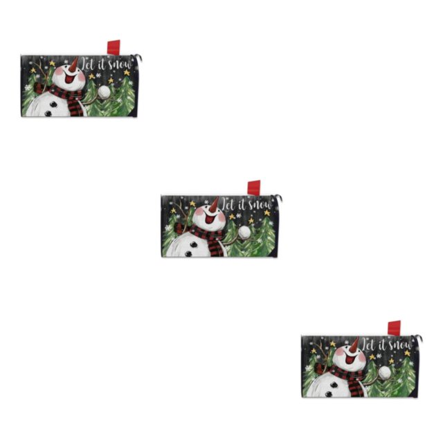 relayinert Brighten Up Front Yard Bright And Warm Decoration Mailbox Cover Standard Size Cloth Printed Spring Mailbox Cover YTYH2309031 3Set