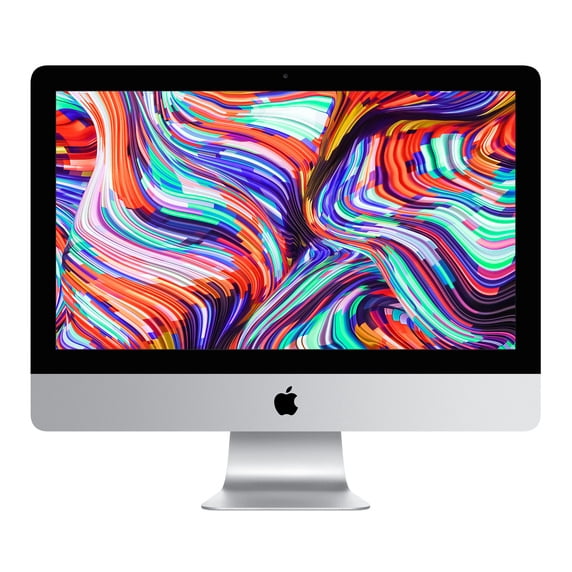 Apple iMac 21.5 inch All-in-One Desktop Computer with Retina 4K, Intel Core i5-8500, 8GB RAM, 1TB HDD - MRT42LL/A, Silver, 1, 1, 1