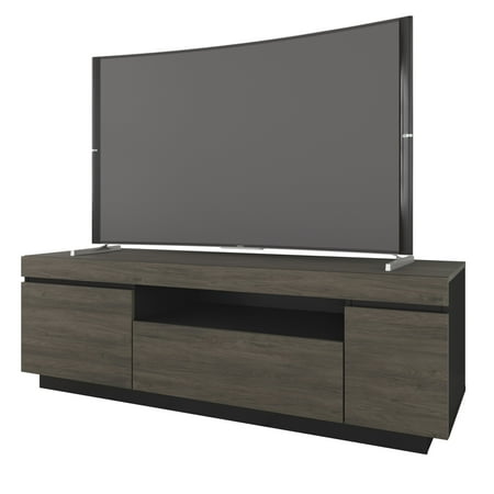 Walmart 60 Inch TVs Nexera Lima 60  inch  TV  Stand Bark Grey Walmart  com