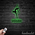 thumbnail image 4 of Handmadetneonsign Dance Medal Hanger Metal Wall Art Light, Dancer Metal Sign Wall Decor, Athlete Metal Decor 46781, 4 of 4