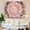 Pink, variant on Orange Sun and Moon Mandala Tapestry, 40"x60" Hippie Aesthetic Wall Hanging, Dreamy Renter Friendly Decor for Bedroom Living Room Dorm