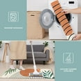 thumbnail image 6 of Orange Boho Geometric and Plant Pattern Kitchen Rugs Sets Of 3,Kitchen Runner Rugs Non Skid Washable,Decorative Kitchen Floor Mats for Kitchen,Sink,Laundry,17"x30"+ 17"x47" + 17"x59", 6 of 6