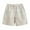Beige, variant on Utlike Kids Elastic Waist Shorts Comfortable Casual Playwear Breathable Summer Active Wear Toddler To Teen Adjustable Fit Breathable Boys Shorts Size 2 Years-3 Years