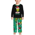 thumbnail image 2 of NIRHekf Christmas Grinnch Family Matching Pajamas Sets, Monster Grinnch Printed Crew Neck Loungewear Outfits, Ideal Xmas Gifts for Family.Size Kids:130, 2 of 7