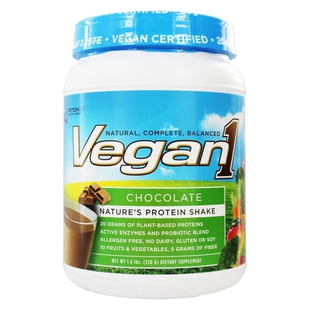 Nutrition 53 - Vegan1 Protein Shake Chocolate - 1.6 lbs.