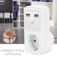 thumbnail image 1 of Interruptor de temporizador digital electrónico Enchufe de la UE Enchufe de cocina 230V 50HZ Enchufe de sincronización Universal Accesorios Electrónicos, 1 of 9