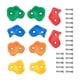 thumbnail image 2 of 10 piezas de pared de con soporte para escalada, juguetes de piedra, juego confiable, regalos, soporte de doble agujero para gimnasio, accesorios, 2 of 8