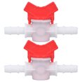 thumbnail image 1 of Water Stop Valves, Standard Design  Control Valve Easy Switching Better Safrty ABS  For Hose 10mm / 0.39in, 1 of 8