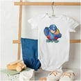 thumbnail image 6 of Classic Japanese Video Game Mega Man Romper Boys or Girls Infant Baby Brisco Brands 24M, 6 of 7