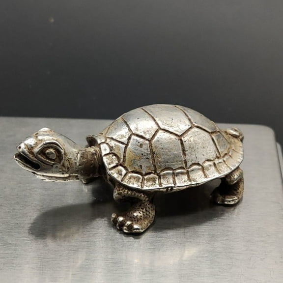 Antiques Ornaments, Collection Items, Silver-plated Guangxu Three-year Silver