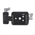 thumbnail image 1 of Rail Clamp Mounting Plate with Cold Shoe for DJI RS3 RS2 Black & Gray, 1 of 5