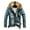 N-Blue, variant on Winter Jackets for Men, Men Casual Solid Thick Denim Jacket Plus Fleece Turndown Jacket Pocket Coat