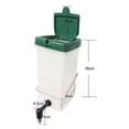 thumbnail image 2 of Distributeur d'Eau Arrosoir Distributeur d'Eau Étanche aux Fuites Automatique Résistant aux Chutes Distributeur de Bouteille en Acier Inoxydable 1 L, 2 of 5