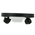 thumbnail image 6 of OATIPHO Rolling Plant Stand with 360 Degree Casters Black Plastic Plant Pot Tray, 6 of 7