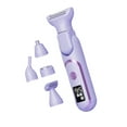 thumbnail image 2 of Lady Shaver Cabello eléctrico Cabeza de cabello impermeable Bajo ruido compacto USB Ceo de peinado facial para el cabello facial para la cara de la Púrpura, 2 of 8