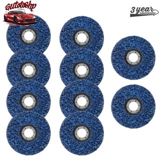 10-Pack 4-1/2" Strip Discs For Angle Grinder – Rust & Paint Remover Wheels With 7/8" Arbor