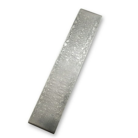 

Damascus Steel Diy Cutter Making Materials Pattern Steel Bar Cutter Blade Blank Has Been Heat Treating