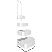 Aqua Select Resin Step in a Box Ultra Sturdy Steps, Oyster Shell White