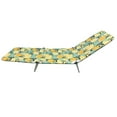 thumbnail image 2 of Chaise longue de plage en tissu, citron, 2 of 9