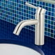 thumbnail image 3 of Grifo de lavabo de baño Sincero Acero inoxidable con una manija, 3 of 10