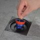 thumbnail image 1 of Shower Floor Drain Plug, Anti-backflow, Anti-odor, Quick Drain Valve, 3.5*5.3cm, 1 of 4